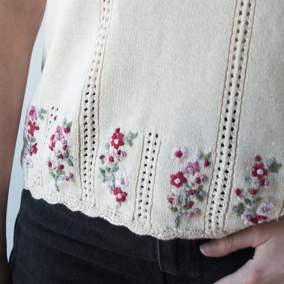 Vintage Women embroidered top - Picture 4 of 4